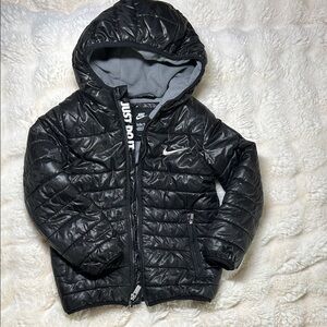 Nike Kids Black Puffer Jacket 5T